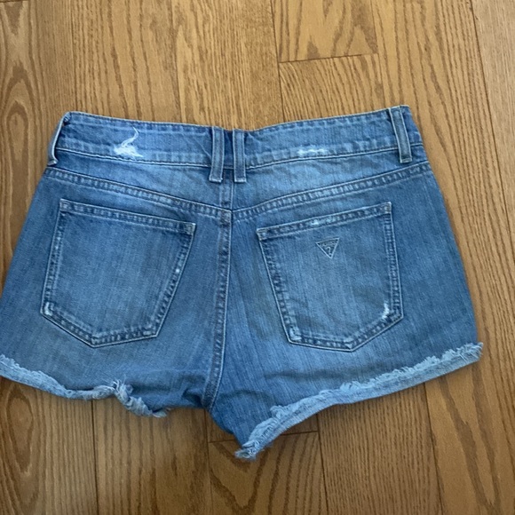 Vintage GUESS Denim Jean Shorts - Picture 2 of 3